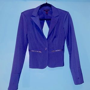 Bebe Royal Blue Blazer